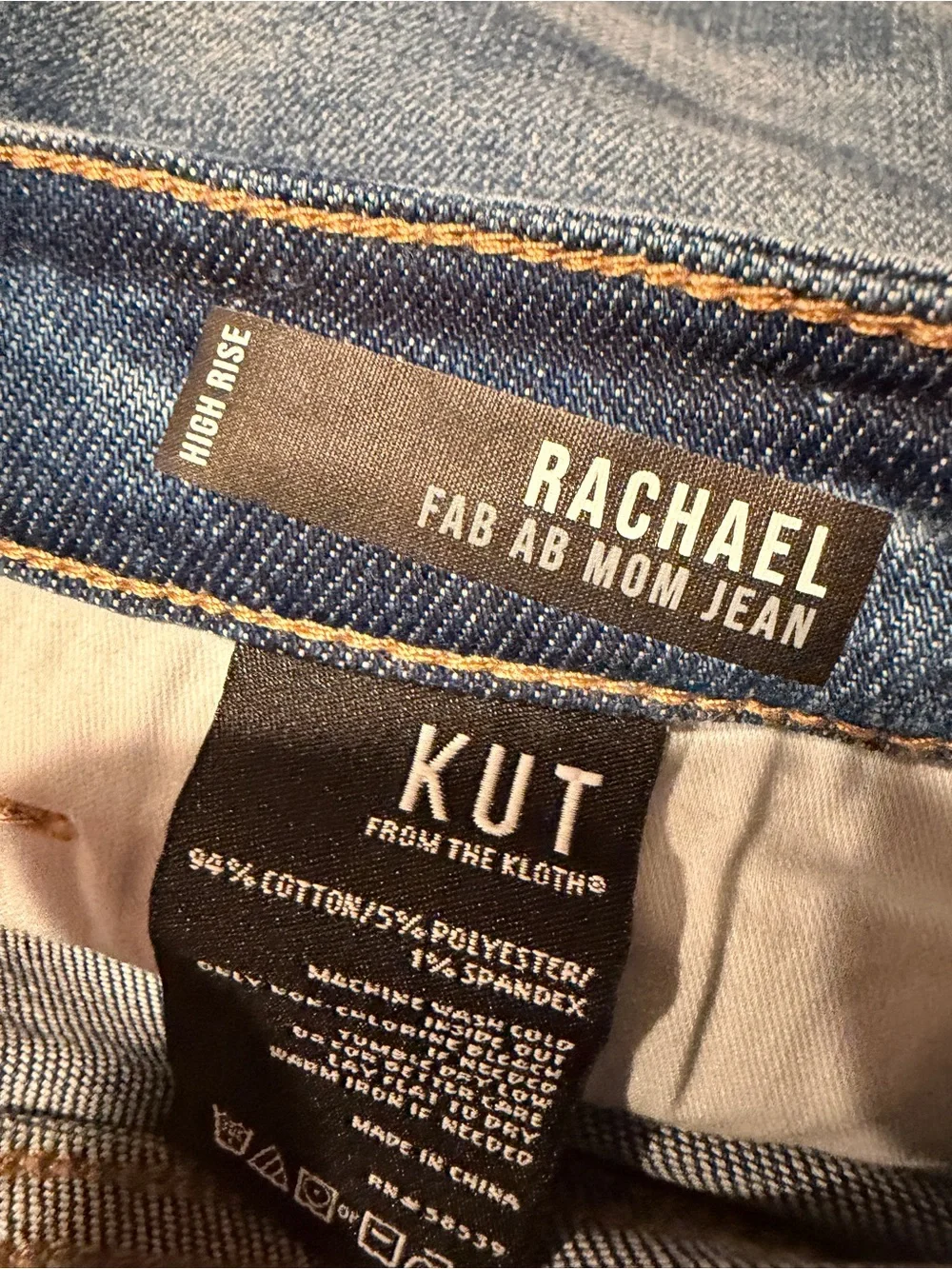 Kut from the Kloth Light Blue Cropped Ankle Jeans